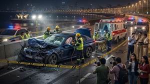 ਮੁੰਬਈ 'ਚ ਤੇਜ਼ ਰਫ਼ਤਾਰ ਦਾ ਕਹਿਰ, ਬੇਕਾਬੂ BMW ਨੇ 4 ਲੋਕਾਂ ਨੂੰ ਕੁਚਲਿਆ; 3 ਦੀ ਦਰਦਨਾਕ ਮੌਤ