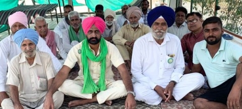 ਕਿਸਾਨਾਂ ਵੱਲੋਂ ਲਾਇਆ ਗਿਆ ਧਰਨਾ 377 ਦਿਨਾਂ ਤੋਂ ਜਾਰੀ