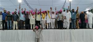 ਨਰਾਇਣਗੜ੍ਹ ਦੀ ਦਾਣਾ ਮੰਡੀ ਵਿਖੇ ਰਾਵਣ, ਕੁੰਭਕਰਨ ਤੇ ਮੇਘਨਾਥ ਦੇ ਪੁਤਲਿਆਂ ਨੂੰ ਕੀਤਾ ਅਗਨੀ ਭੇਂਟ