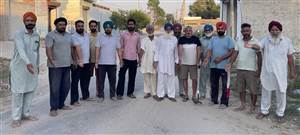 ਪਿੰਡ ਵਜੀਦਕੇ ਖੁਰਦ ਤੋਂ ਹਮੀਦੀ ਨੂੰ ਜਾਂਦੀ ਲਿੰਕ ਸੜਕ ਥਾਂ ਥਾਂ ਤੋਂ ਟੁੱਟੀ