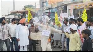 ਬਰਗਾੜੀ ਵਿੱਚ ਦੁਸਹਿਰੇ ਮੌਕੇ ਬਾਵਰੀਆ ਸਮਾਜ ਨੇ ਅਕਾਲੀ ਆਗੂ ਦਾ ਪੁਤਲਾ ਫੂਕਿਆ