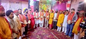 ਹੰਬੜਾਂ ਵਿਖੇ ਦੁਰਗਾ ਪੂਜਾ ਸੁਸਾਇਟੀ ਵੱਲੋਂ ਜਾਗਰਣ ਕਰਵਾਇਆ