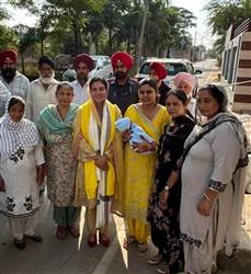 ਅੰਮ੍ਰਿਤਾ ਤੇ ਵੈਦ ਵੱਲੋਂ ਹਰਜੋਤ ਸਿੰਘ ਗਰੇਵਾਲ ਨਾਲ ਮੁਲਾਕਾਤ