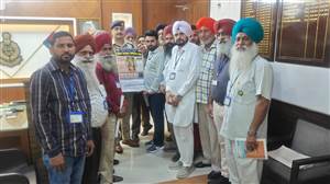 ਮੈਡੀਕਲ ਪ੍ਰੈਕਟੀਸ਼ਨਰਜ਼ ਐਸੋਸੀਏਸ਼ਨ ਦਾ ਵਫ਼ਦ ਐੱਸਐੱਸਪੀ ਨੂੰ ਮਿਲਿਆ