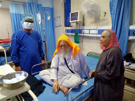 jathedar joginder singh vedanti admit in hospital due to heart attack