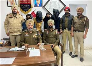 ਮੁਹਾਲੀ ਪੁਲਿਸ ਵੱਲੋਂ ਵਾਹਨ ਚੋਰ ਗਿਰੋਹ ਦੇ 4 ਮੈਂਬਰ ਕਾਬੂ