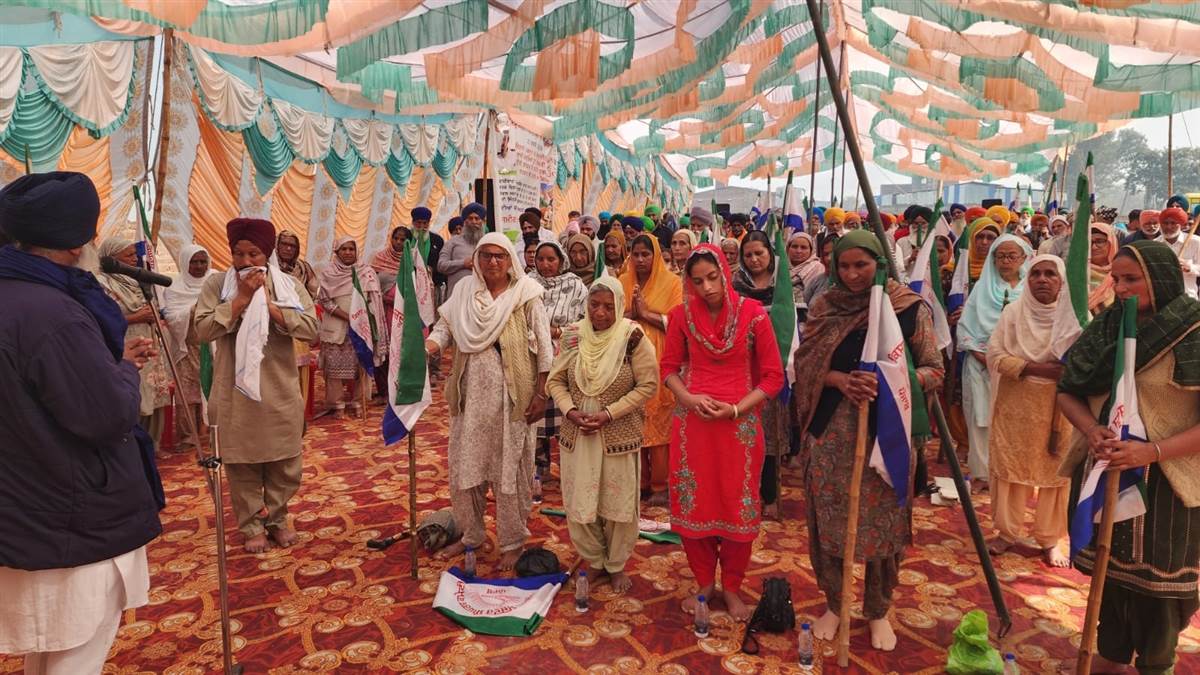 ਸ਼ਹੀਦ ਸ਼ੁਭਕਰਨਦੀਪ ਸਿੰਘ ਨੂੰ ਕਿਸਾਨ ਮਜ਼ਦੂਰ ਸੰਘਰਸ਼ ਕਮੇਟੀ ਨੇ ਦਿੱਤੀ ਸ਼ਰਧਾਂਜਲੀ