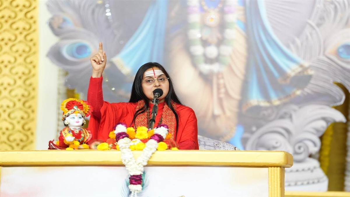 ਸ਼੍ਰੀਮਦ ਭਾਗਵਤ ਕਥਾ ਦੇ ਦੂਜੇ ਦਿਨ ਵੱਡੀ ਗਿਣਤੀ ’ਚ ਪੁੱਜੇ ਸ਼ਰਧਾਲੂ