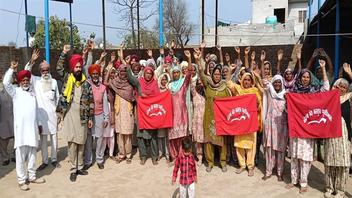 ਕੈਬਨਿਟ ਮੰਤਰੀ ਡਾ. ਬਲਜੀਤ ਕੌਰ ਦੇ ਘਰ ਅੱਗੇ ਧਰਨੇ ਨੂੰ ਲੈ ਕੇ ਪਿੰਡਾਂ ’ਚ ਕੀਤੀ ਲਾਮਬੰਦੀ