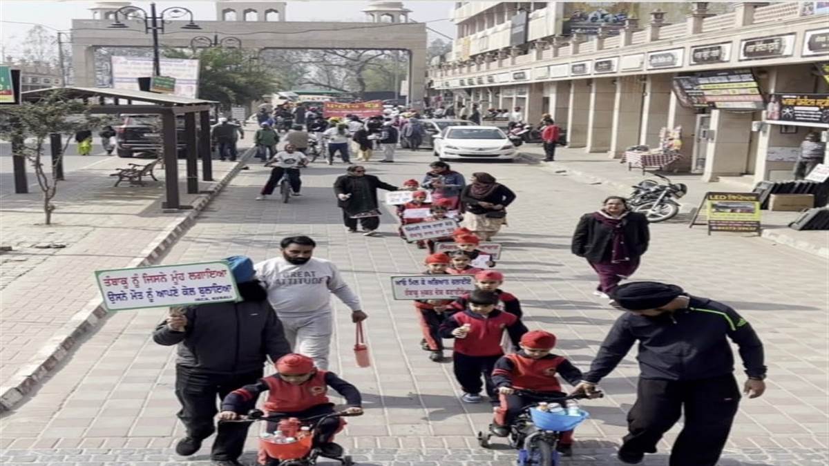 ਗੁਰਮੁੱਖੀ ਚੇਤਨਾ ਸਾਈਕਲ ਮਾਰਚ ਰਾਹੀਂ ਪੰਜਾਬੀ ਭਾਸ਼ਾ ਸੰਭਾਲ ਦਾ ਦਿੱਤਾ ਸੰਦੇਸ਼