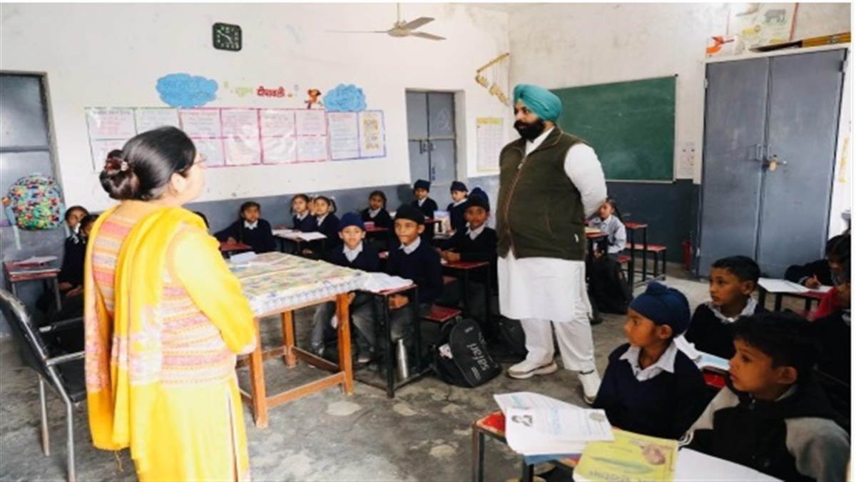 2,000 ਤੋਂ ਵੱਧ ਸਰਕਾਰੀ ਸਕੂਲਾਂ ਦਾ ਨਿਰੀਖਣ ਕਰਨ ਵਾਲੇ ਪੰਜਾਬ ਦੇ ਪਹਿਲੇ ਸਿੱਖਿਆ ਮੰਤਰੀ ਬਣੇ ਹਰਜੋਤ ਸਿੰਘ ਬੈਂਸ