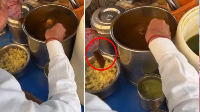 ਬਾਹਰ ਦਾ ਖਾਣਾ ਖਾਣ ਵਾਲੇ ਸਾਵਧਾਨ! ਗੋਲਗੱਪਿਆਂ ਦੇ ਪਾਣੀ 'ਚ ਤੈਰਦਾ ਦਿਸਿਆ ਜਿਉਂਦਾ ਚੂਹਾ,  ਅੰਮ੍ਰਿਤਸਰ ਤੋਂ ਵਾਇਰਲ ਵੀਡੀਓ ਨੇ ਮਚਾਈ ਹਾਹਾਕਾਰ