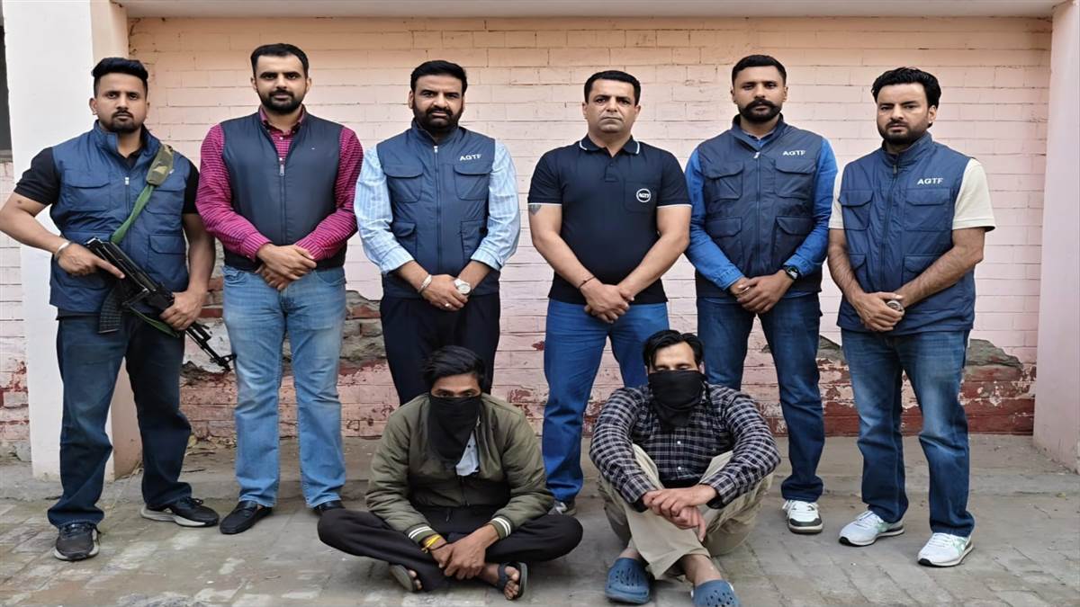ਏਜੀਟੀਐੱਫ ਤੇ ਪੁਲਿਸ ਵੱਲੋਂ ਨਾਜਾਇਜ਼ ਅਸਲੇ ਸਮੇਤ ਦੋ ਕਾਬੂ