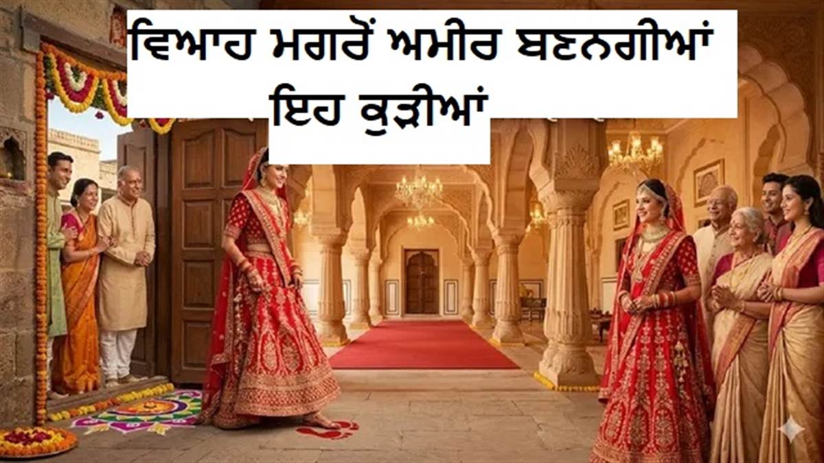 ਹੱਥਾਂ ਦੀਆਂ ਰੇਖਾਵਾਂ 'ਚ ਲੁਕਿਆ ਹੈ 'ਰਾਜਯੋਗ': ਵਿਆਹ ਮਗਰੋਂ ਅਮੀਰ ਬਣਨਗੀਆਂ ਇਹ ਕੁੜੀਆਂ; ਦੇਖੋ ਕਿਤੇ ਤੁਹਾਡੇ ਹੱਥ 'ਚ ਤਾਂ ਨਹੀਂ ਇਹ ਨਿਸ਼ਾਨ?