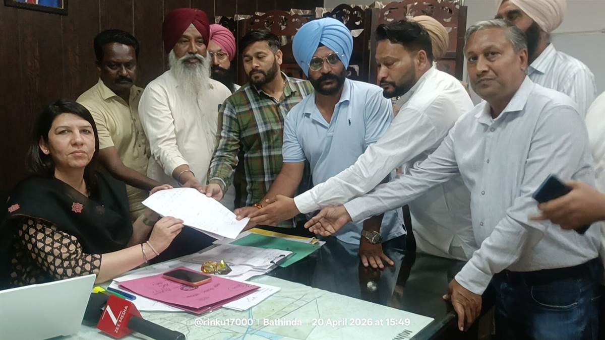 ਨਿਗਮ ਕਮਿਸ਼ਨਰ ਨੂੰ ਸੌਂਪਿਆ ਮੰਗ ਪੱਤਰ, 26 ਤੱਕ ਨਾ ਕੀਤਾ ਮਸਲਾ ਹੱਲ ਤਾਂ 27 ਲੱਗੇਗਾ ਧਰਨਾ