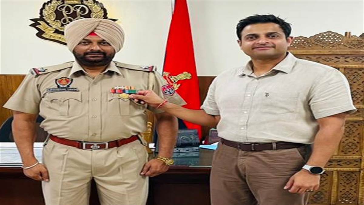 ਐੱਸਐੱਚਓ ਅਮਨਪ੍ਰੀਤ ਕੌਰ ‘ਡੀਜੀਪੀ ਡਿਸਕ’ ਨਾਲ ਸਨਮਾਨਿਤ