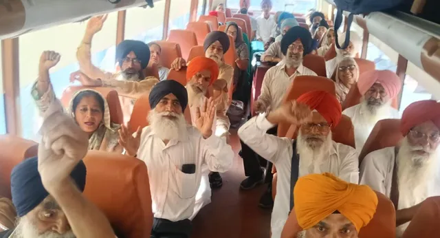 ਅੰਮ੍ਰਿਤਸਰ ਤੋਂ ਪਾਕਿਸਤਾਨ ਲਈ ਰਵਾਨਾ ਹੋਇਆ ਸਿੱਖ ਜਥਾ, ਮਹਾਰਾਜਾ ਰਣਜੀਤ ਸਿੰਘ ਦੀ ਬਰਸੀ 'ਤੇ ਕਰਨਗੇ ਗੁਰਧਾਮਾਂ ਦੇ ਦਰਸ਼ਨ