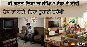 ਕੀ ਗਲਤ ਦਿਸ਼ਾ 'ਚ ਰੱਖਿਆ ਸੋਫ਼ਾ ਤੇ ਟੀਵੀ ਰੋਕ ਤਾਂ ਨਹੀਂ ਰਿਹਾ ਤੁਹਾਡੀ ਤਰੱਕੀ? ਪੜ੍ਹੋ ਸਹੀ ਵਾਸਤੂ ਨਿਯਮ