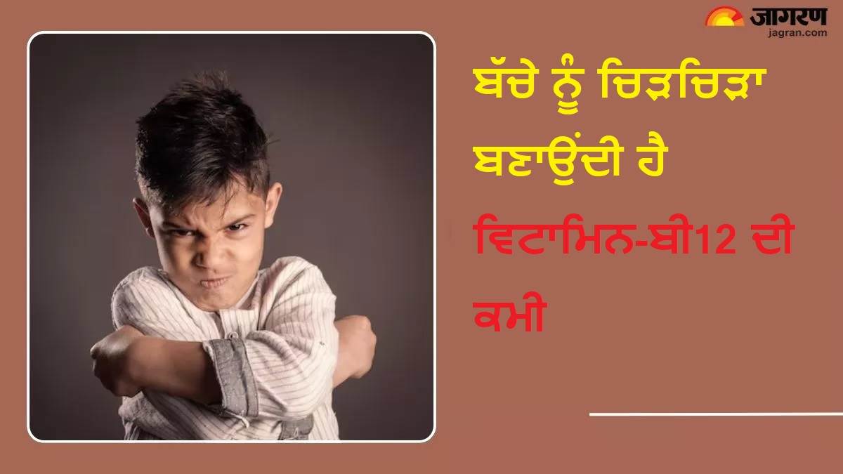 ਬੱਚੇ ਨੂੰ ਚਿੜਚਿੜਾ ਬਣਾਉਂਦੀ ਹੈ ਵਿਟਾਮਿਨ-ਬੀ12 ਦੀ ਕਮੀ, ਸਮੇਂ ਸਿਰ ਇਨ੍ਹਾਂ ਲੱਛਣਾਂ ਦੀ ਕਰੋ ਪਛਾਣ