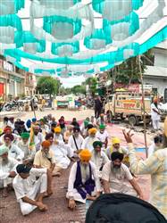 ਬੰਦੀ ਸਿੰਘਾਂ ਦੀ ਰਿਹਾਈ ਦੀ ਮੰਗ ਨੂੰ ਲੈ ਕੇ ਨੂਰਮਹਿਲ ਰਿਹਾ ਬੰਦ