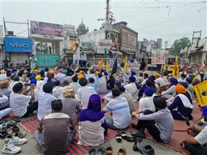 ਕੌਮੀ ਇਨਸਾਫ਼ ਮੋਰਚੇ ਵੱਲੋਂ ਦਿੱਤੇ ਪੰਜਾਬ ਬੰਦ ਦੇ ਸੱਦੇ ਤਹਿਤ ਗੜਸ਼ੰਕਰ ਰਿਹਾ ਮੁਕੰਮਲ ਬੰਦ