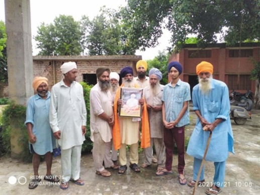 ਵਿਸ਼ਵਕਰਮਾ ਭਵਨ ਰੌਣੀ ਵੱਲੋਂ ਭਾਈ ਰਘਵੀਰ ਸਿੰਘ ਸਨਮਾਨਿਤ