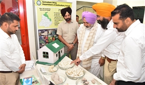 ਬਾਗ਼ਬਾਨੀ ਮੰਤਰੀ ਜੌੜਾਮਾਜਰਾ ਦਾ ਐਲਾਨ, ਪੰਜਾਬ ਆਪਣੇ ਬ੍ਰਾਂਡ ਅਧੀਨ ਬਾਜ਼ਾਰ 'ਚ ਉਤਾਰੇਗਾ ਰੇਸ਼ਮ ਉਤਪਾਦ; ਲੋਗੋ ਜਾਰੀ