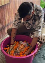 ਰਿਸ਼ਬ ਅਨੇਜਾ ਵੱਲੋਂ ਆਪਣੇ ਗ੍ਰਹਿ ਵਿਖੇ ਸ਼੍ਰੀ ਗਣਪਤੀ ਵਿਸਰਜਨ
