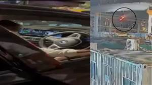 ਤੇਜ਼ ਰਫ਼ਤਾਰ BMW ਬੈਰੀਅਰ ਤੋੜ ਕੇ ਪੁਲ ਦੇ ਹੇਠਾਂ ਡਿੱਗੀ, ਡਿੱਗਣ ਤੋਂ ਪਹਿਲਾਂ ਇੱਕ ਜੋੜੇ ਨੂੰ ਮਾਰੀ ਸੀ ਟੱਕਰ; ਵੀਡੀਓ ਵਾਇਰਲ