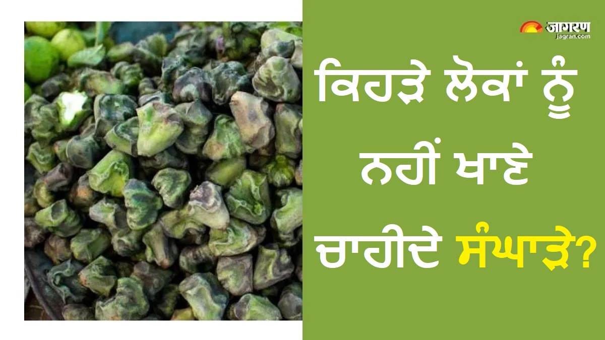 ਇਨ੍ਹਾਂ 4 ਲੋਕਾਂ ਨੂੰ ਹੋ ਸਕਦੀ ਹੈ ਸੰਘਾੜੇ ਖਾਣ ਤੋਂ ਪਰੇਸ਼ਾਨੀ, ਜਾਣੋ ਕਿਨ੍ਹਾਂ ਲੋਕਾਂ ਨੂੰ ਕਰਨਾ ਚਾਹੀਦੈ ਪਰਹੇਜ਼