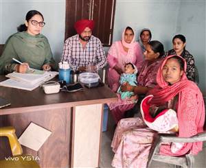 ਮਹਿਲਕਲਾਂ ਦੇ ਵੱਖ-ਵੱਖ ਪਿੰਡਾਂ ’ਚ ਮਮਤਾ ਦਿਵਸ ਮੌਕੇ ਦਿੱਤੀਆਂ ਗਈਆਂ ਟੀਕਾਕਰਣ ਸੇਵਾਵਾਂ
