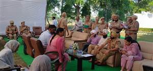 ਪੁਲਿਸ ਯਾਦਗਾਰੀ ਦਿਵਸ ਮੌਕੇ ਪੁਲਿਸ ਲਾਈਨ ਵਿਖੇ ਸ਼ਹੀਦਾਂ ਨੂੰ ਸ਼ਰਧਾਂਜਲੀ