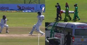 SL vs WI 1st Test: ਡੈਬਿਊ ਟੈਸਟ ਦੌਰਾਨ ਸਿਰ 'ਚ ਲੱਗੀ ਗੇਂਦ, ਮੈਦਾਨ ਤੋਂ ਸਟ੍ਰੈਚਰ 'ਤੇ ਹਸਪਤਾਲ ਲੈ ਜਾਣਾ ਪਿਆ; ਦੇਖੋ ਵੀਡੀਓ