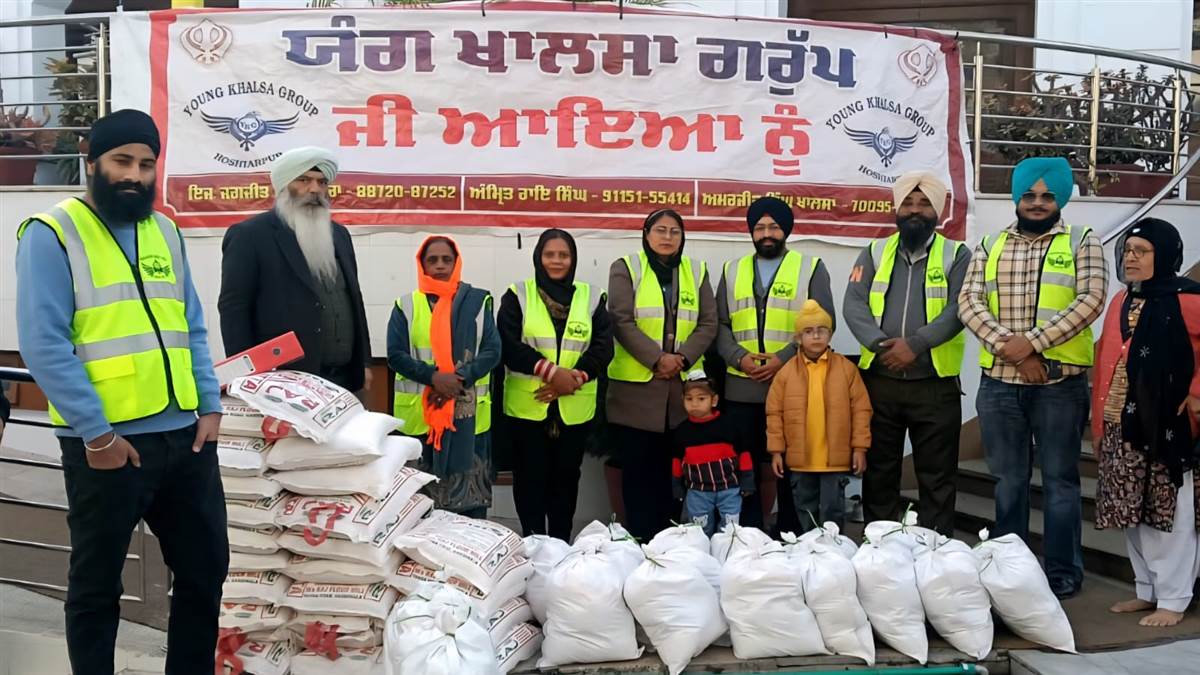 ਬਾਬਾ ਦੀਪ ਸਿੰਘ ਦੇ ਜਨਮ ਦਿਹਾੜੇ ਨੂੰ ਸਮਰਪਿਤ ਰਾਸ਼ਨ ਵੰਡ ਸੇਵਾ