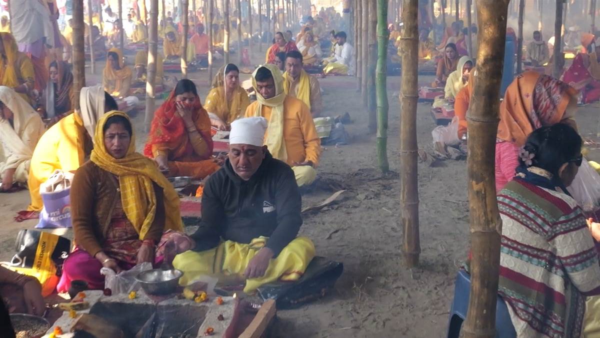 ਮਹਾਯੱਗ ’ਚ 5 ਹਜ਼ਾਰ ਤੋਂ ਵੱਧ ਸ਼ਰਧਾਲੂਆਂ ਨੇ ਪਾਈਆਂ ਆਹੁਤੀਆਂ