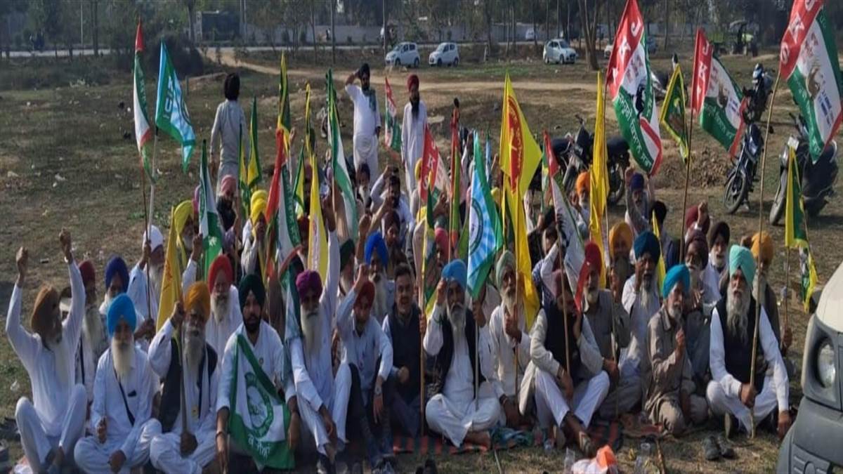 ਸੰਯੁਕਤ ਕਿਸਾਨ ਮੋਰਚੇ ਦੇ ਆਗੂਆਂ ਨੇ ਸ਼ੂਗਰ ਮਿੱਲ ਸ਼ੇਰੋਂ ਵਿਚ ਸਰਕਾਰ ਤਰਫੋਂ ਜਾਰੀ ਉਸਾਰੀ ਰੁਕਵਾਈ