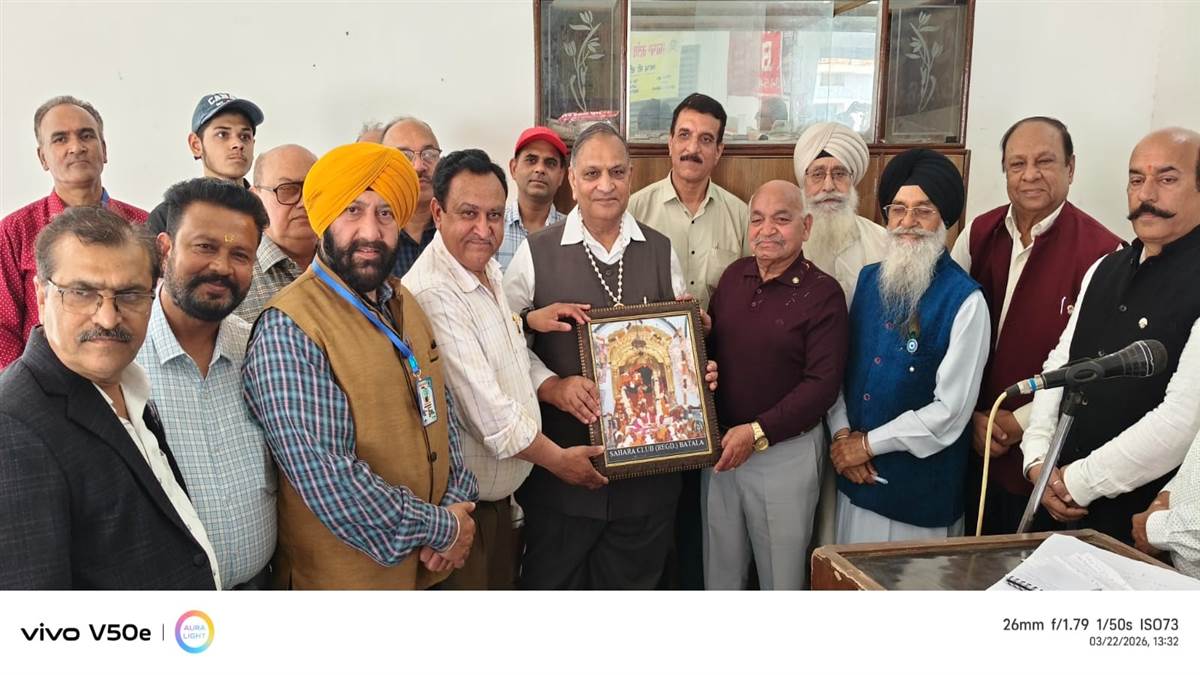 ਸਹਾਰਾ ਕਲੱਬ ਨੇ ਮਹੀਨਾਵਾਰ ਪੈਨਸ਼ਨ ਵੰਡ ਸਮਾਰੋਹ ਕਰਵਾਇਆ