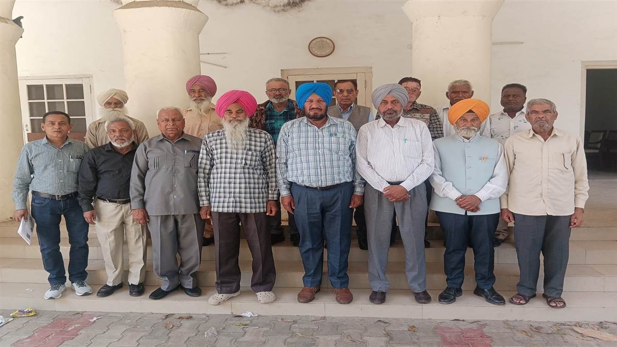 ਪੰਜਾਬ ਰਿਟਾਇਰਡ ਮਿਊਂਸਪਲ ਵਰਕਰਜ਼ ਯੂਨੀਅਨ ਦੀ ਮੀਟਿੰਗ