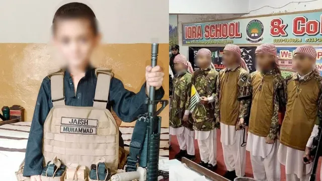 ਮਾਸੂਮਾਂ ਦੇ ਹੱਥਾਂ 'ਚ ਕਿਤਾਬਾਂ ਦੀ ਥਾਂ ਹਥਿਆਰ: PoK ਵਿੱਚ ਤਿਆਰ ਕੀਤੇ ਜਾ ਰਹੇ 'ਬਾਲ ਜਿਹਾਦੀ', 7 ਤੋਂ 13 ਸਾਲ ਦੇ ਬੱਚੇ ਕੀਤੇ ਜਾ ਰਹੇ ਭਰਤੀ