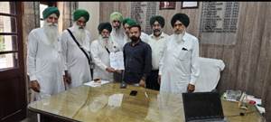 ਡਰੇਨਾਂ ਦੀ ਸਫ਼ਾਈ ਸਬੰਧੀ ਦਿੱਤਾ ਮੰਗ ਪੱਤਰ