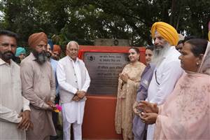 ਸਿੰਚਾਈ ਮੰਤਰੀ ਨੇ ਮੋਗਾ ਜਿਲ੍ਹੇ 'ਚ 105.49 ਕਰੋੜ ਰੁਪੈ ਦੇ ਸਿੰਚਾਈ ਪ੍ਰਾਜੈਕਟ ਲੋਕ ਅਰਪਿਤ