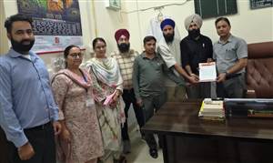 ਪੱਟੀ ਦੇ ਬਲੱਡ ਬੈਂਕ ’ਚ ਸਹੂਲਤਾਂ ਵਧਾਉਣ ਲਈ ਸੁਸਾਇਟੀ ਵੱਲੋਂ ਐੱਸਐੱਮਓ ਨੂੰ ਮੰਗ ਪੱਤਰ
