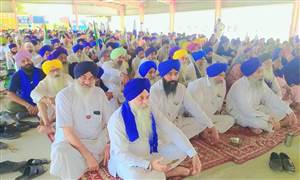 ਮੁਕਤ ਵਪਾਰ ਸਮਝੌਤੇ ਤੇ ਲੈਂਡ ਪੂਲਿੰਗ ਨੀਤੀ ਵਿਰੁੱਧ ਲਾਇਆ ਮੋਰਚਾ