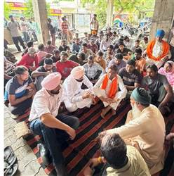 ਨਗਰ ਕੌਂਸਲ ਦਫ਼ਤਰ ਅੱਗੇ ਲਾਏ ਧਰਨੇ ’ਚ ਸਾਥ ਦੇਣ ਦਾ ਐਲਾਨ