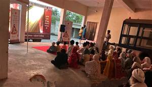 ਸ੍ਰੀ ਗੁਰੂ ਰਵਿਦਾਸ ਜੀ ਦੇ 650ਵੇਂ ਪ੍ਰਕਾਸ਼ ਪੁਰਬ ਸਬੰਧੀ ਡਾਕੂਮੈਂਟਰੀ ਮੁਹਿੰਮ: ਬਖਤਪੁਰ, ਰੋੜਾਂਵਾਲੀ ਸਮੇਤ ਕਈ ਪਿੰਡਾਂ 'ਚ ਹੋਏ ਸ਼ੋਅ