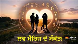 ਲਵ ਲਾਈਫ ਨਿਊਮਰੋਲੋਜੀ: ਆਪਣੇ ਮੁਲਾਂਕ ਦੇ ਆਧਾਰ ’ਤੇ ਜਾਣੋ ‘ਪ੍ਰੇਮ ਵਿਆਹ’ ਦੇ ਕਿੰਨੇ ਚਾਂਸ ਹਨ?