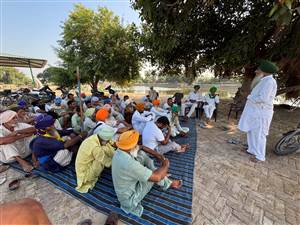 ਗੈਰ ਕਾਨੂੰਨੀ ਡਰੋਨ ਮੈਪਿੰਗ ਦੇ ਵਿਰੋਧ ਵਿੱਚ 26 ਸਤੰਬਰ ਨੂੰ ਮੌੜ ਦੀ ਅਨਾਜ ਮੰਡੀ ਵਿਖੇ ਵਿਸ਼ਾਲ ਧਰਨਾ : ਰੇਸ਼ਮ ਸਿੰਘ ਯਾਤਰੀ