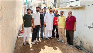 35 ਸਾਲਾਂ ਦੀ ਲੰਮੀ ਉਡੀਕ ਬਾਅਦ ਕ੍ਰਿਸ਼ਨਾ ਨਗਰ ਮੁਹੱਲੇ ਦੀ ਗਲੀ ਦਾ ਨਿਰਮਾਣ ਸ਼ੁਰੂ