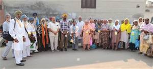 ਮੁੱਖ ਮੰਤਰੀ ਤੀਰਥ ਯਾਤਰਾ ਯੋਜਨਾ ਤਹਿਤ ਕਾਲੀਏ ਵਾਲਾ ਤੋਂ ਬੱਸ ਰਵਾਨਾ