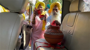 ਲਖੀਮਪੁਰ ਖੀਰੀ ਦੇ ਸ਼ਹੀਦਾਂ ਦੀਆਂ ਅਸਥੀਆਂ ਹੂਸੈਨੀ ਵਾਲਾ ਵਿਖੇ ਦਰਿਆ ਸਤਲੁਜ ’ਚ ਵਿਸਰਜਿਤ